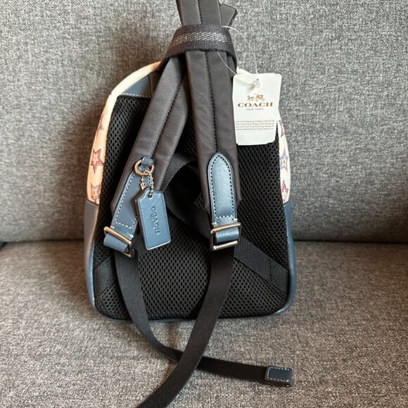 NWT! RARE! Coach Mini Charlie Backpack with Western Star Print F72775 - Picture 4 of 12